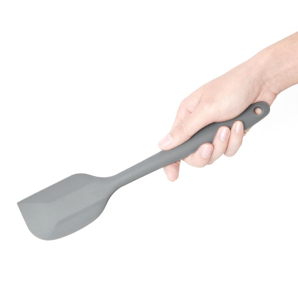 Grande spatule en silicone résistant à la chaleur Vogue grise