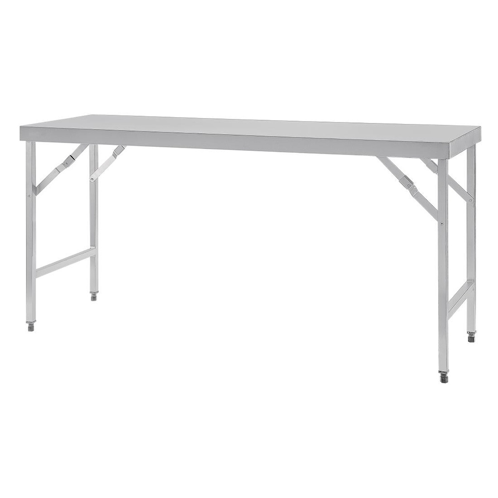 Grande table pliante inox Vogue 1800mm