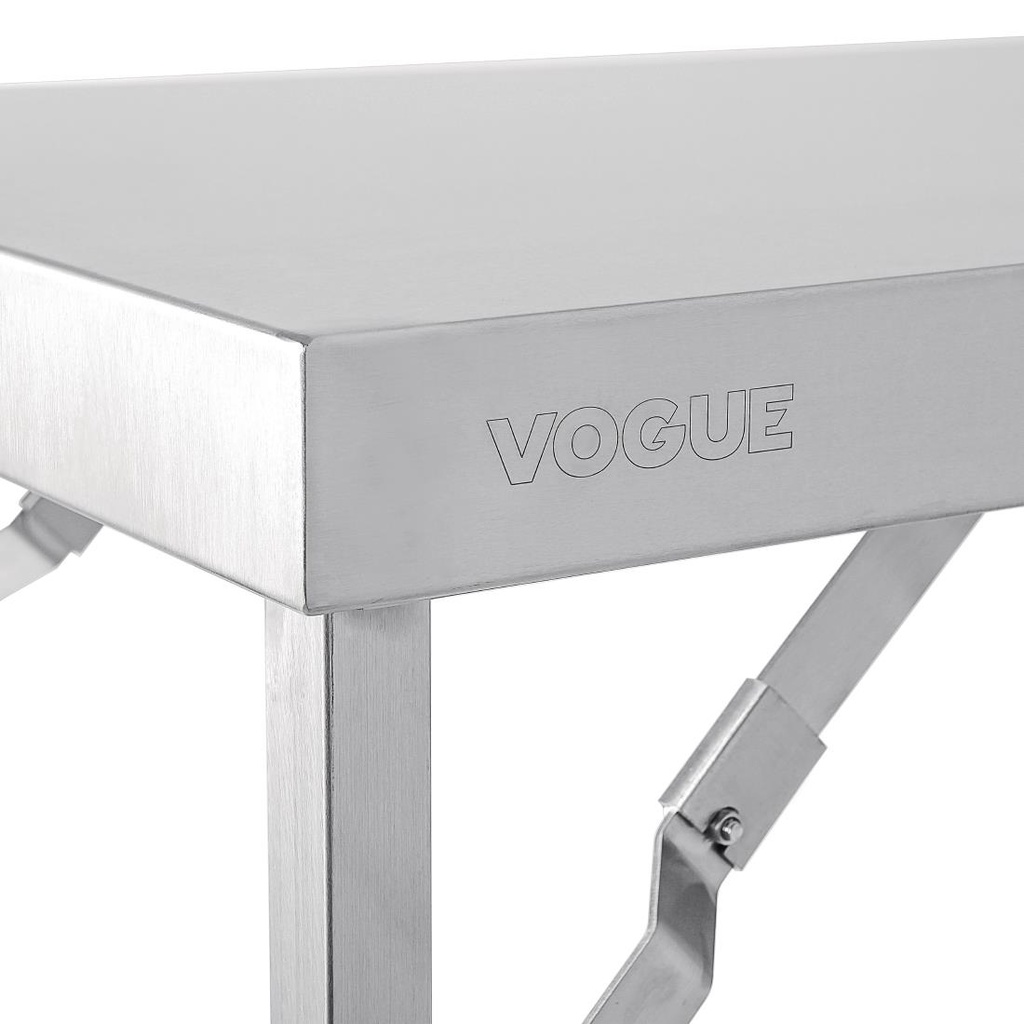 Grande table pliante inox Vogue 1800mm