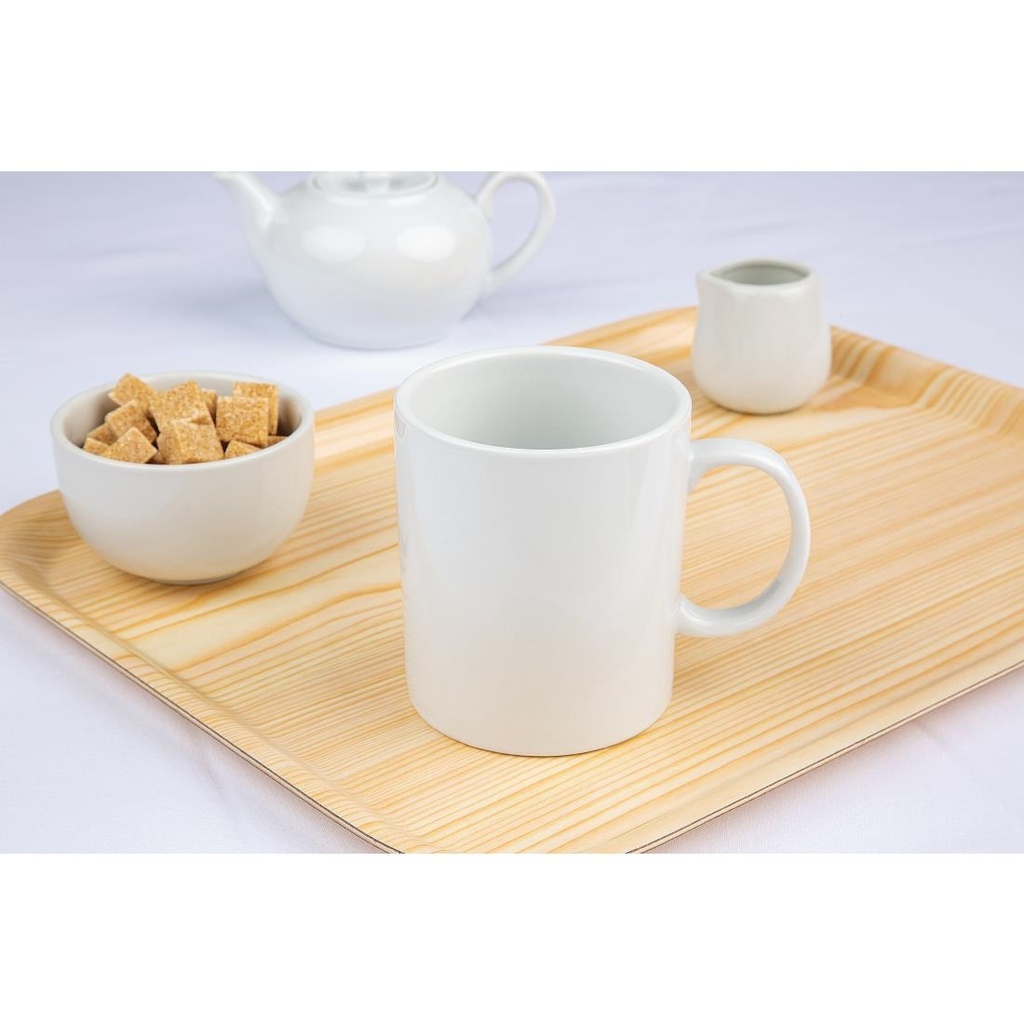 Grand mug blanc Olympia 483ml (Lot de 12)