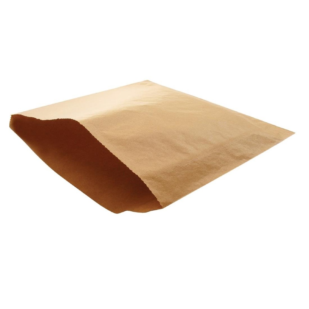 Grands sacs en papier marron Fiesta Recyclable (lot de 1000)