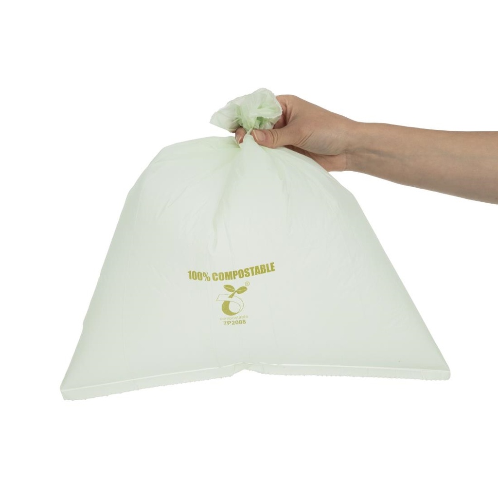 Grands sacs poubelle compostables Jantex 90L (Lot de 20)