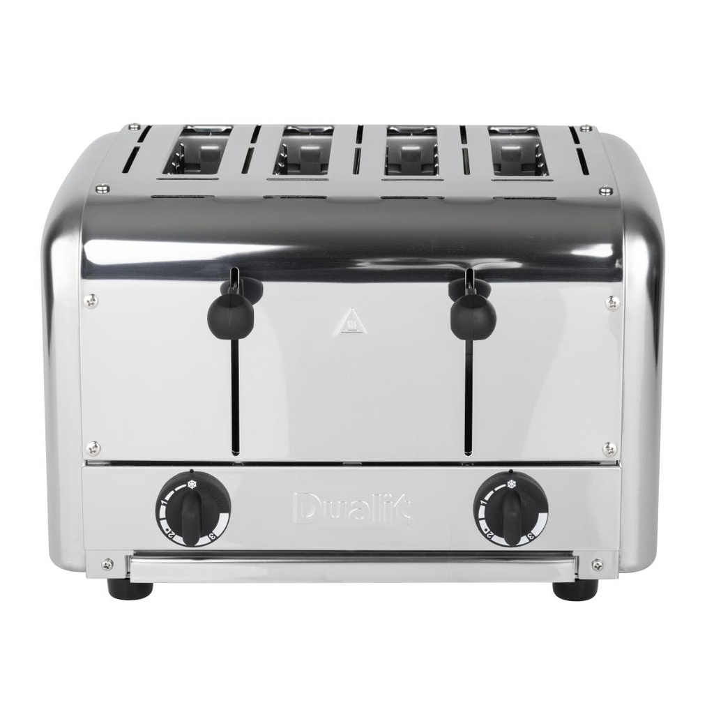 Grille-pain traiteur 4 tranches inox Dualit 49900