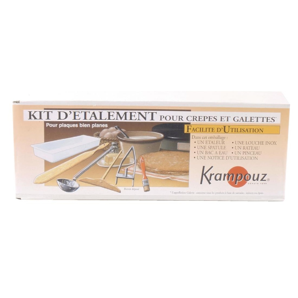 Kit d étalement pour crêpière Krampouz