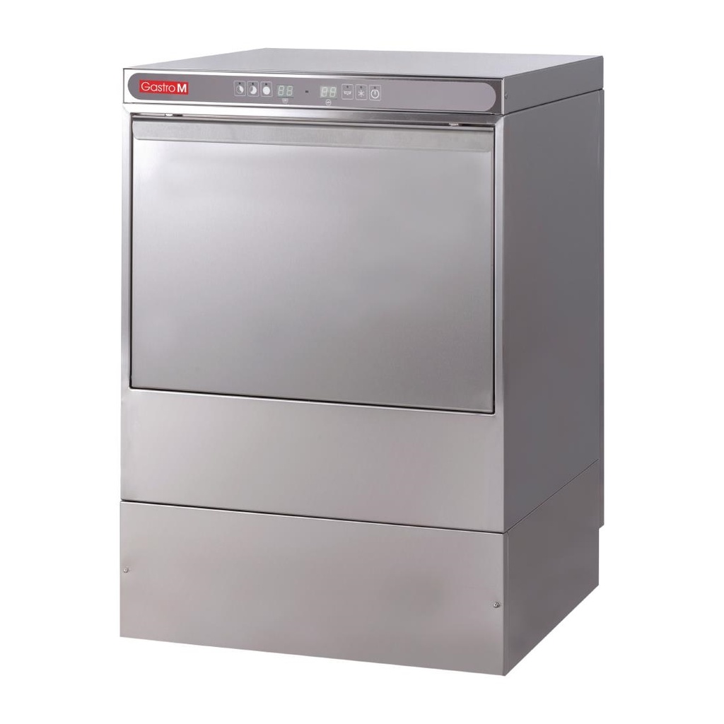 Lave-vaisselle Maestro Gastro M 50x50 230V avec pompe de vidange doseur détergent et break tank