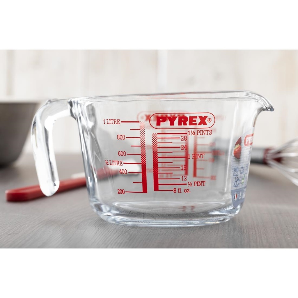 Mesure en verre graduée Pyrex 1L