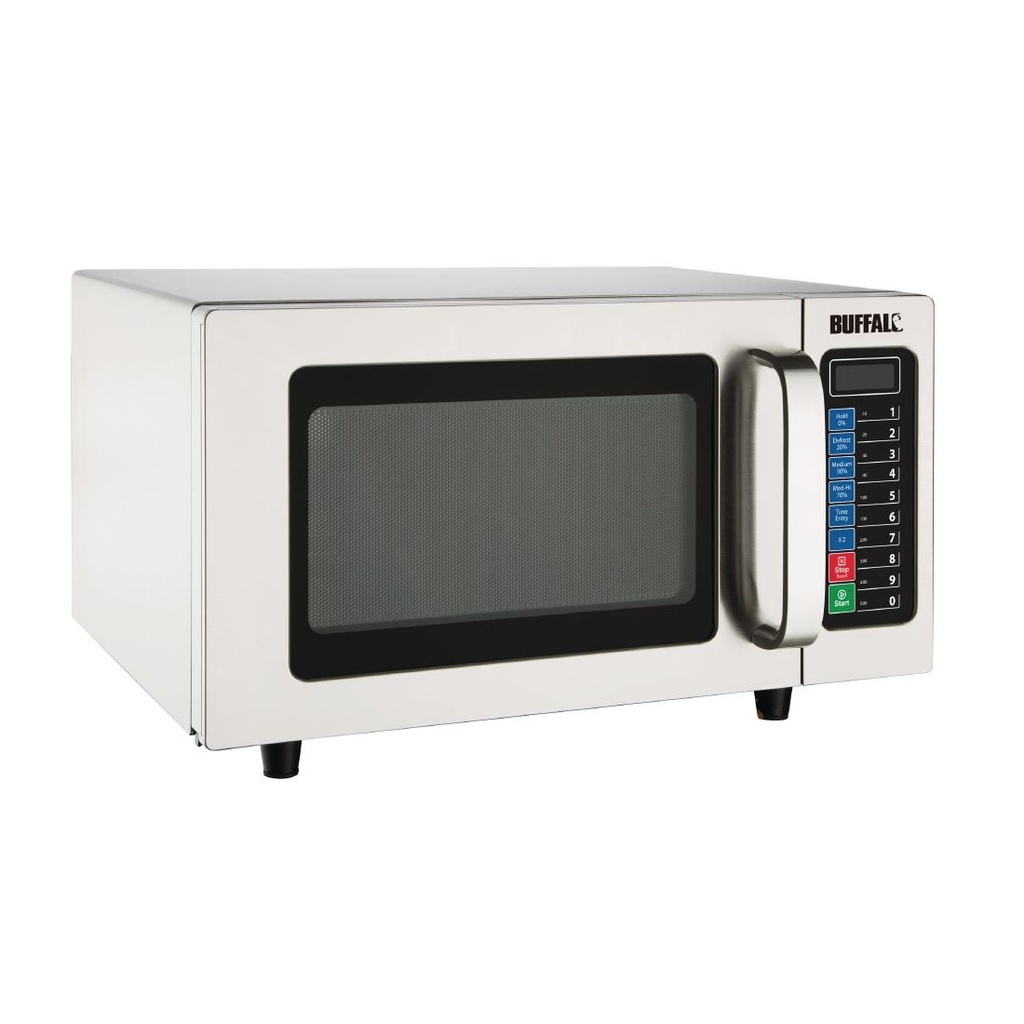 Micro-ondes professionnel programmable Buffalo 25L 1000W