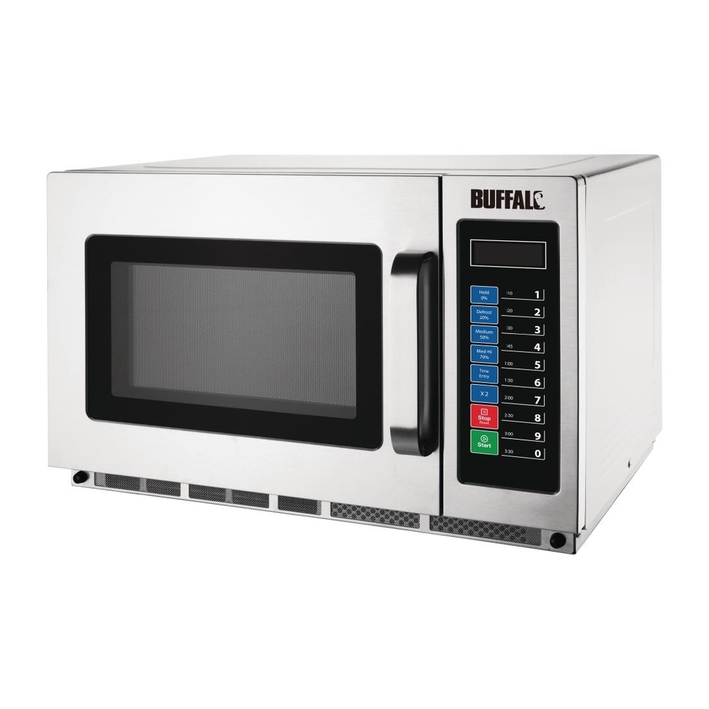 Micro ondes professionnel programmable Buffalo 34L 1800W