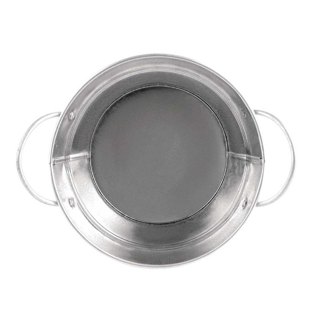 Mini bassine ronde en acier Olympia 150mm