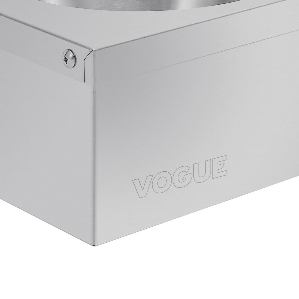 Mini lave-mains inox Vogue