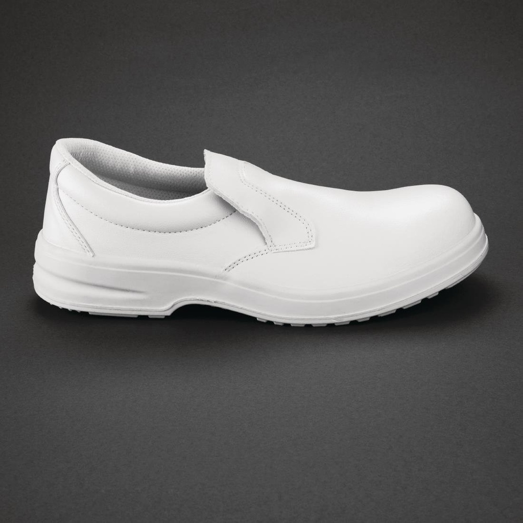 Mocassins de sécurité Slipbuster Lite blancs 46