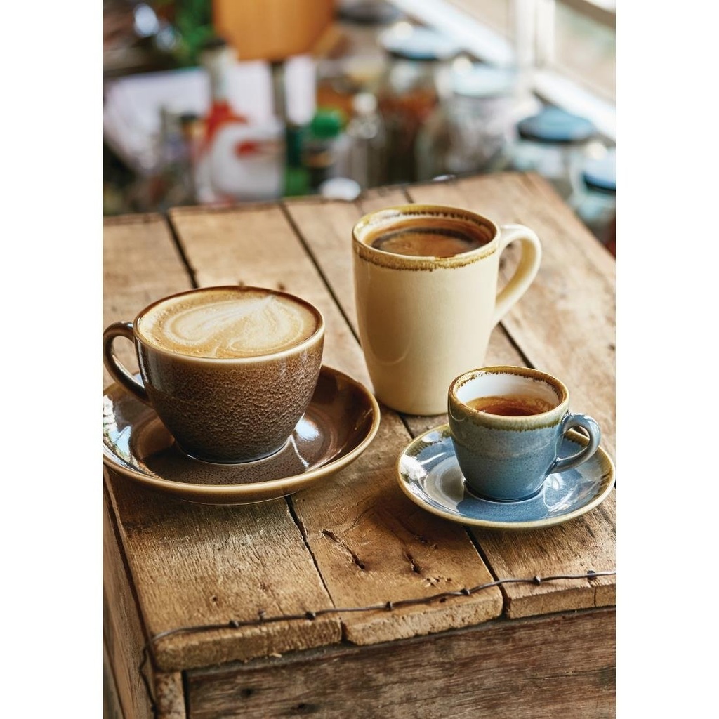 Mug couleur écorce Olympia Kiln 340ml (Lot de 6)