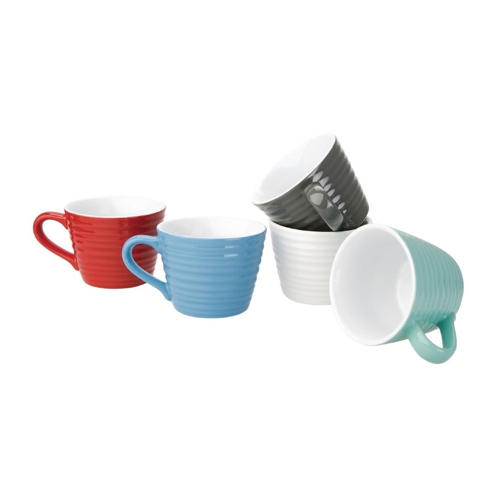 Mugs Aroma Olympia bleus 230 ml (lot de 6)