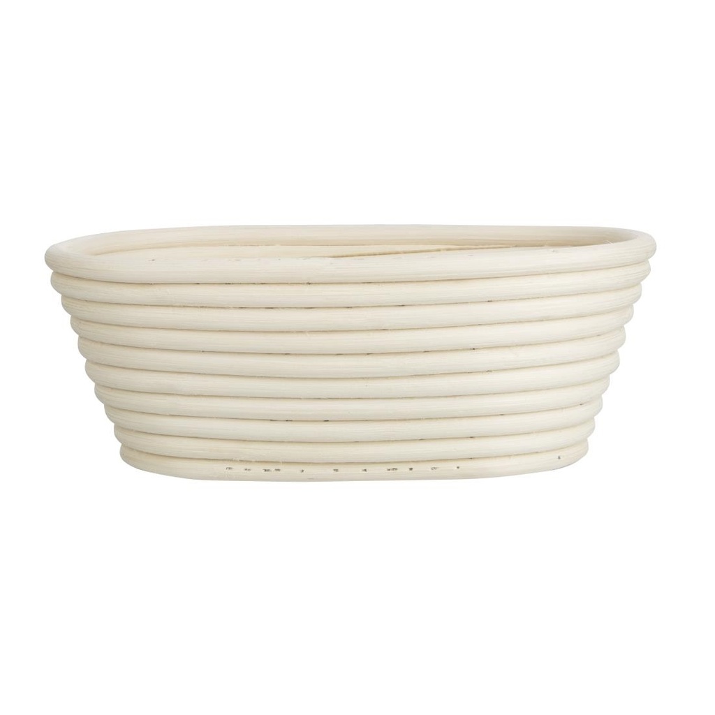 Panier de fermentation ovale en rotin Vogue 210x150x80mm