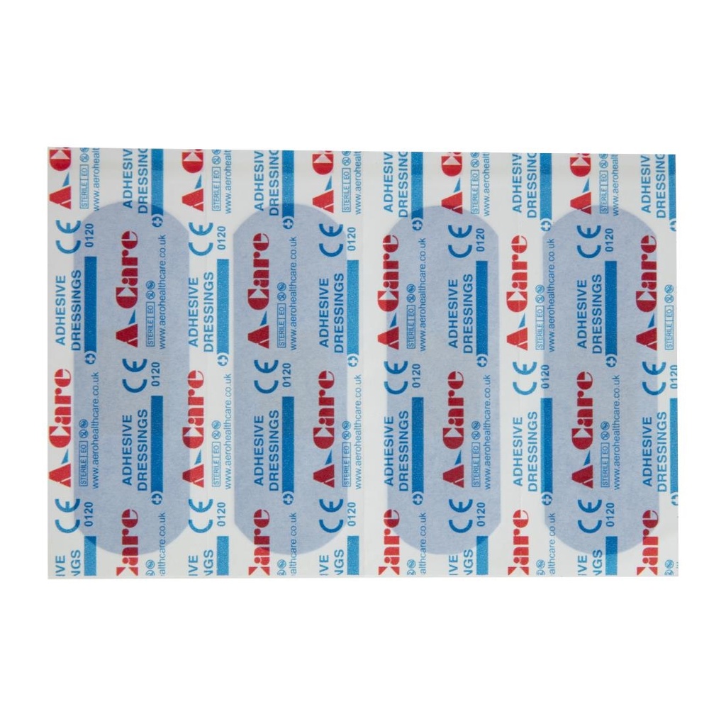 Pansements bleus standards (Lot de 100)