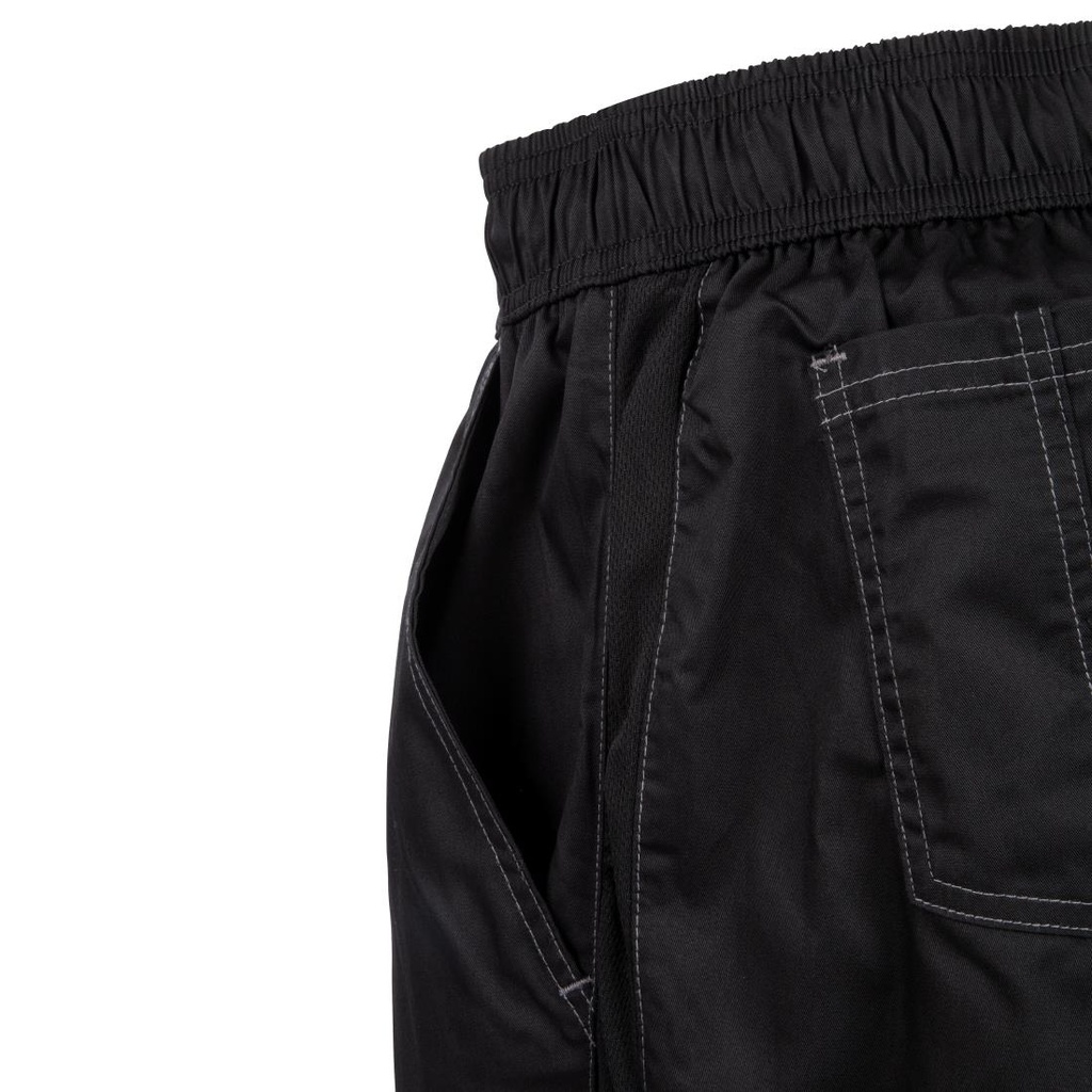 Pantalon de cuisine mixte Baggy Chef Works noir L