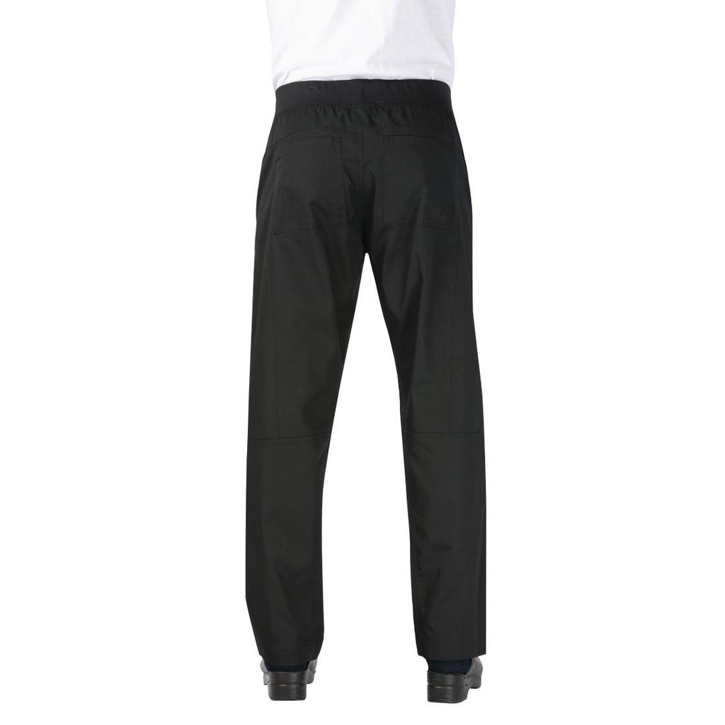 Pantalon slim léger homme Chef Works noir L