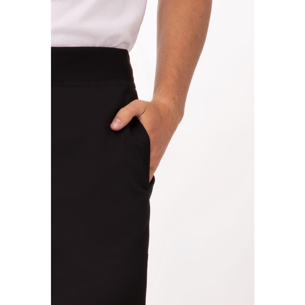 Pantalon slim léger homme Chef Works noir L