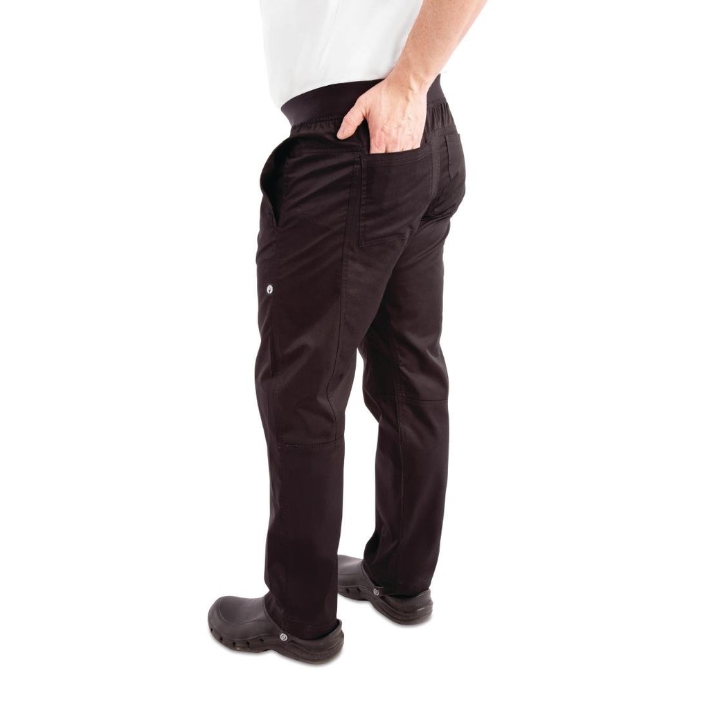 Pantalon slim léger homme Chef Works noir L