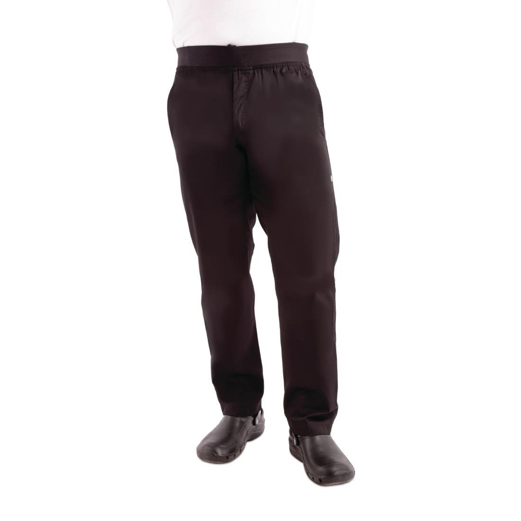 Pantalon slim léger homme Chef Works noir XL