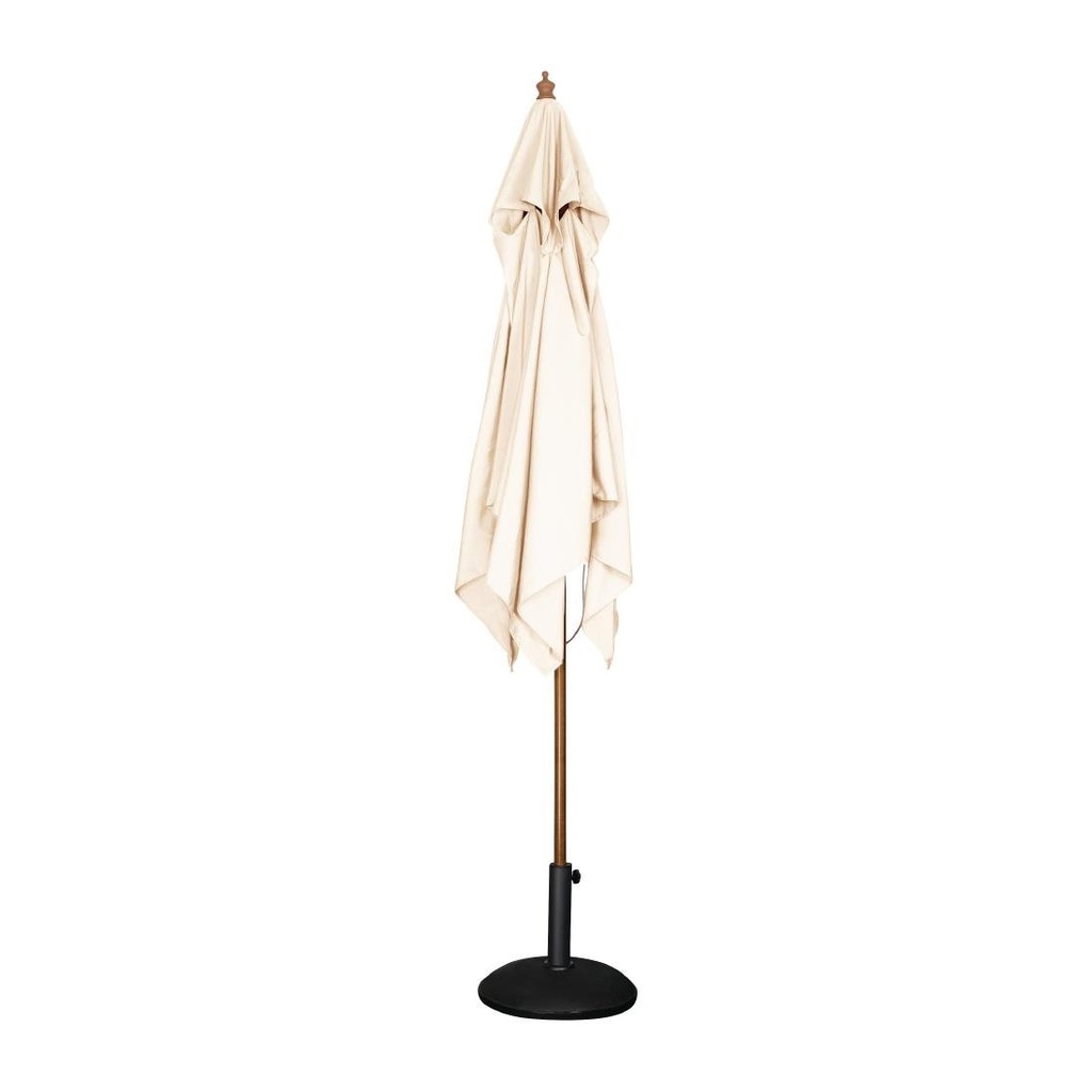 Parasol carré Bolero 2,5m crème