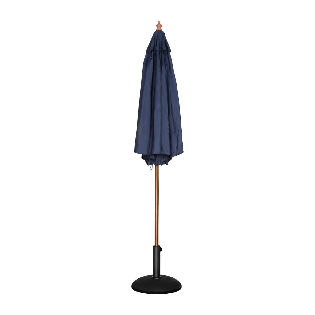 Parasol rond Bolero 2,5m bleu marine