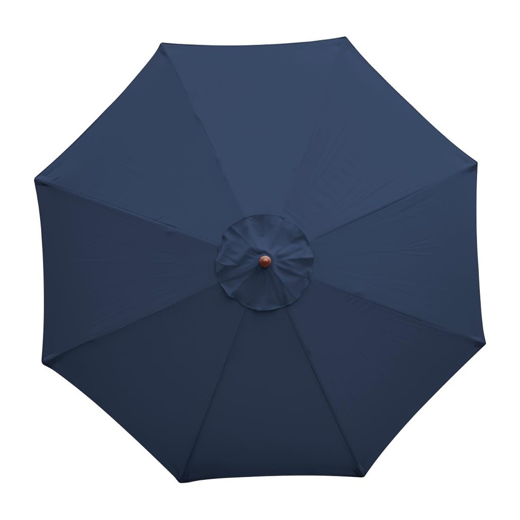 Parasol rond Bolero 2,5m bleu marine