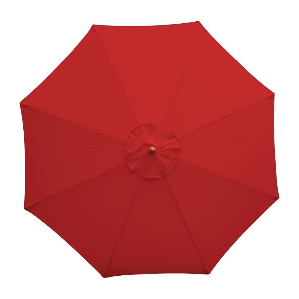 Parasol rond Bolero 2,5m rouge