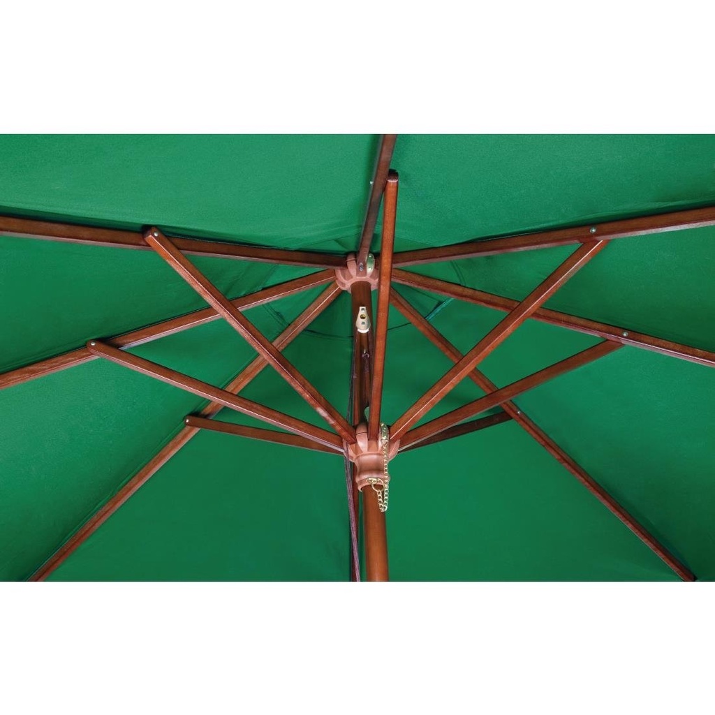 Parasol rond Bolero vert 2,5m