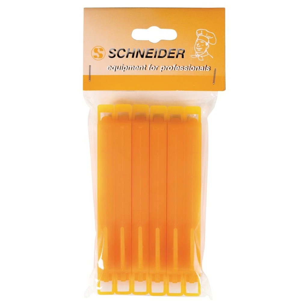 Pinces de fermeture pour poches Schneider 120mm