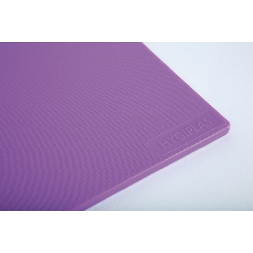 Planche à découper standard basse densité Hygiplas violette