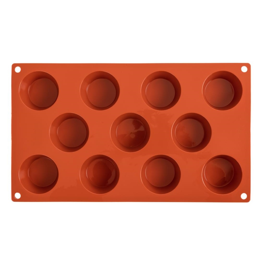 Plaque 11 mini-muffins en silicone Pavoni Formaflex