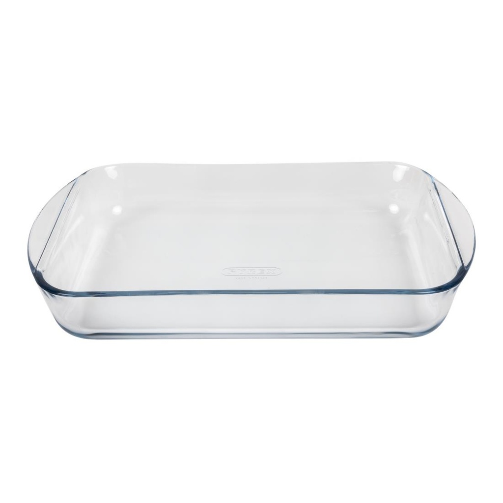 Plat à four rectangulaire en verre Pyrex 35 x 23 cm