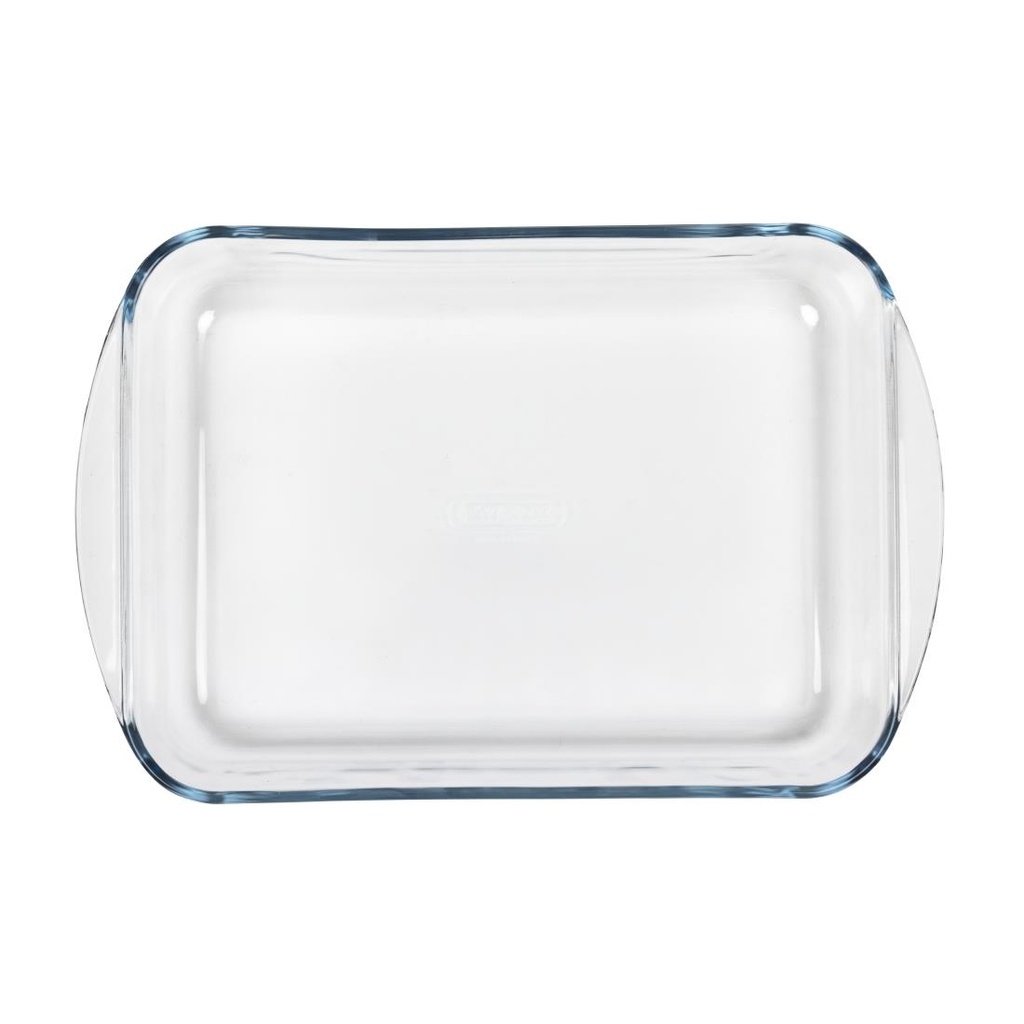 Plat à four rectangulaire en verre Pyrex 35 x 23 cm