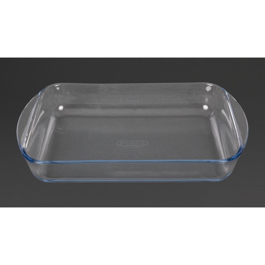 Plat à four rectangulaire en verre Pyrex 35 x 23 cm