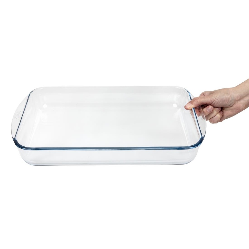 Plat à four rectangulaire en verre Pyrex 40 x 27 cm