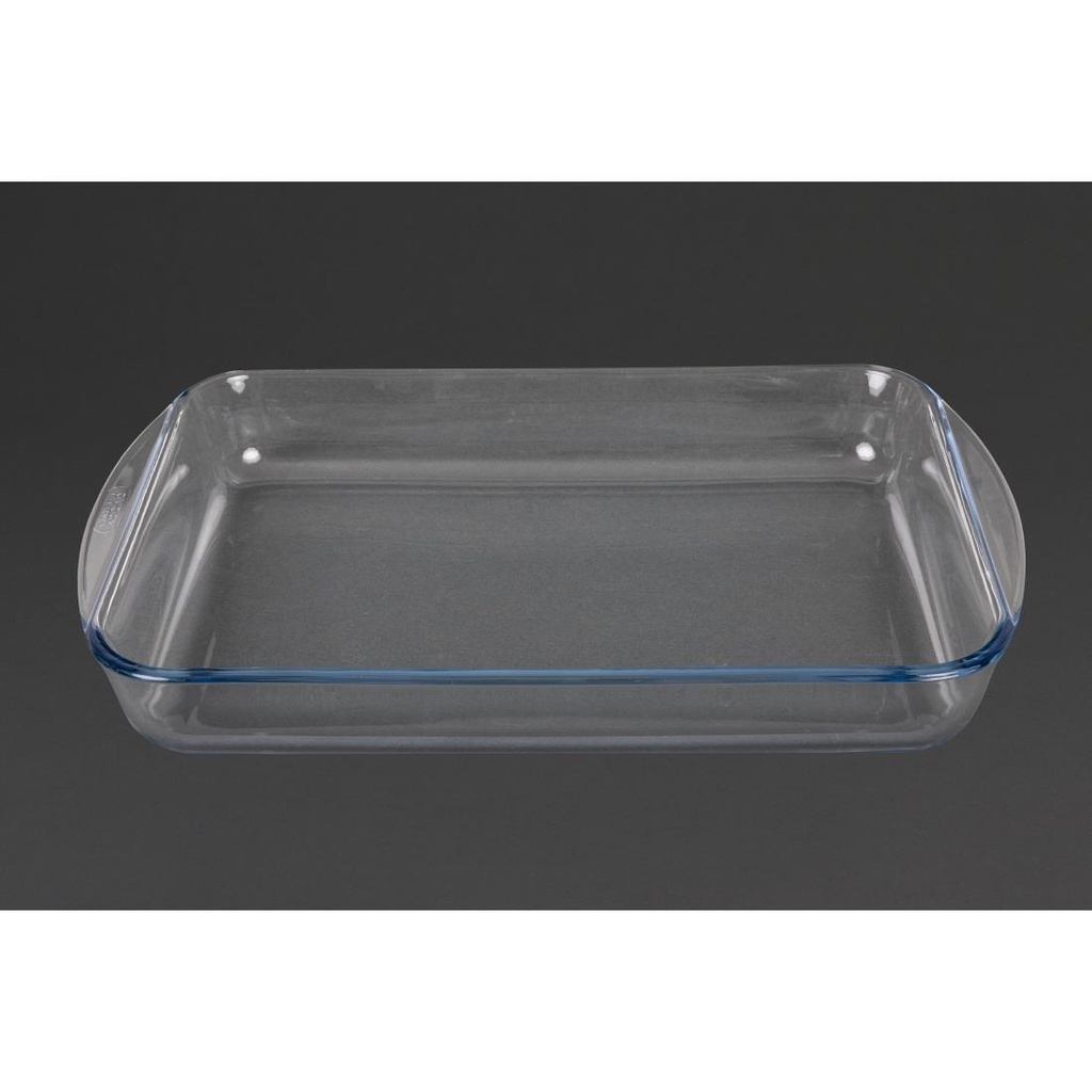 Plat à four rectangulaire en verre Pyrex 40 x 27 cm