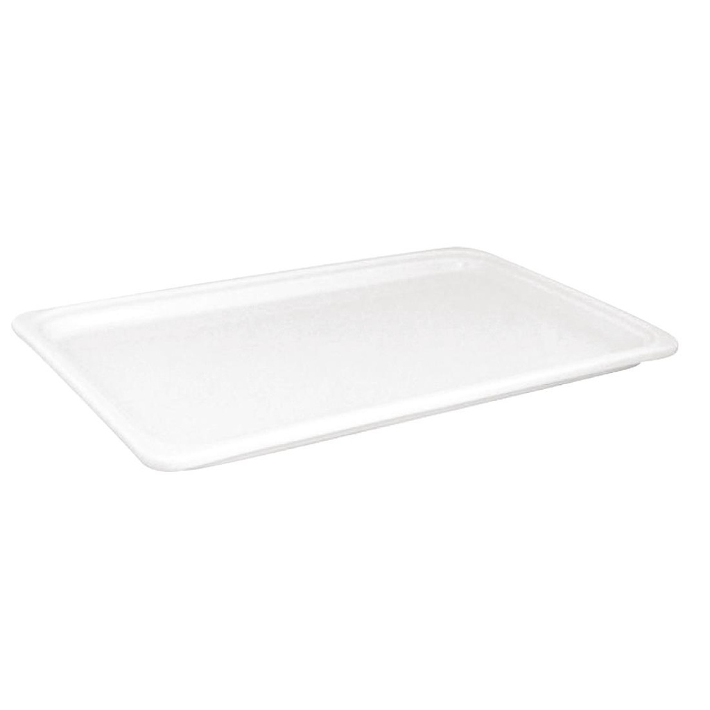 Plat blanc GN 1/1 Olympia Whiteware 30mm