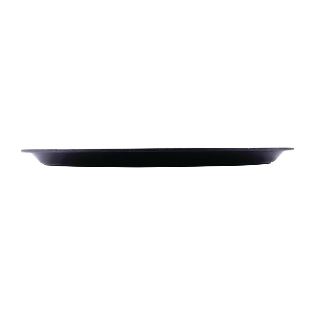 Plateau antidérapant Roltex Blackline rond 310mm noir