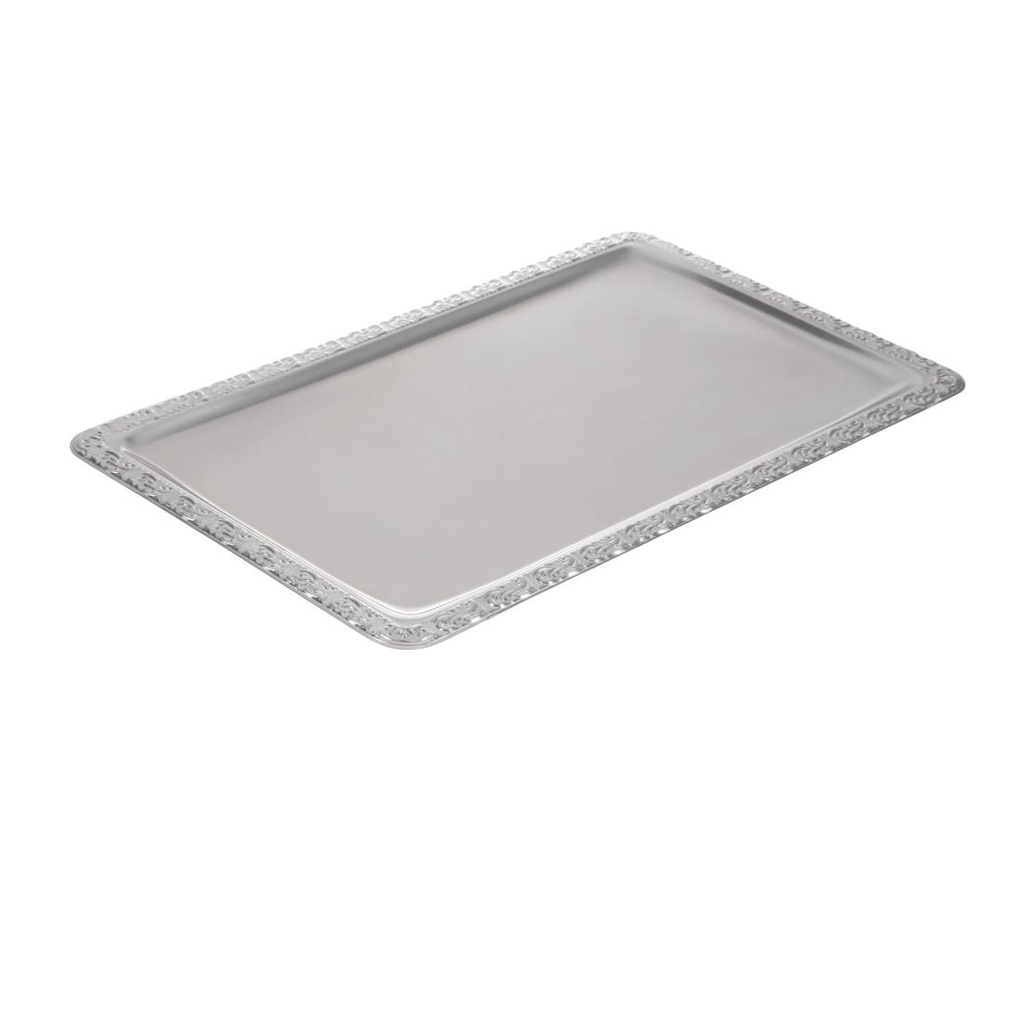 Plateau de service rectangulaire inox APS GN1/1