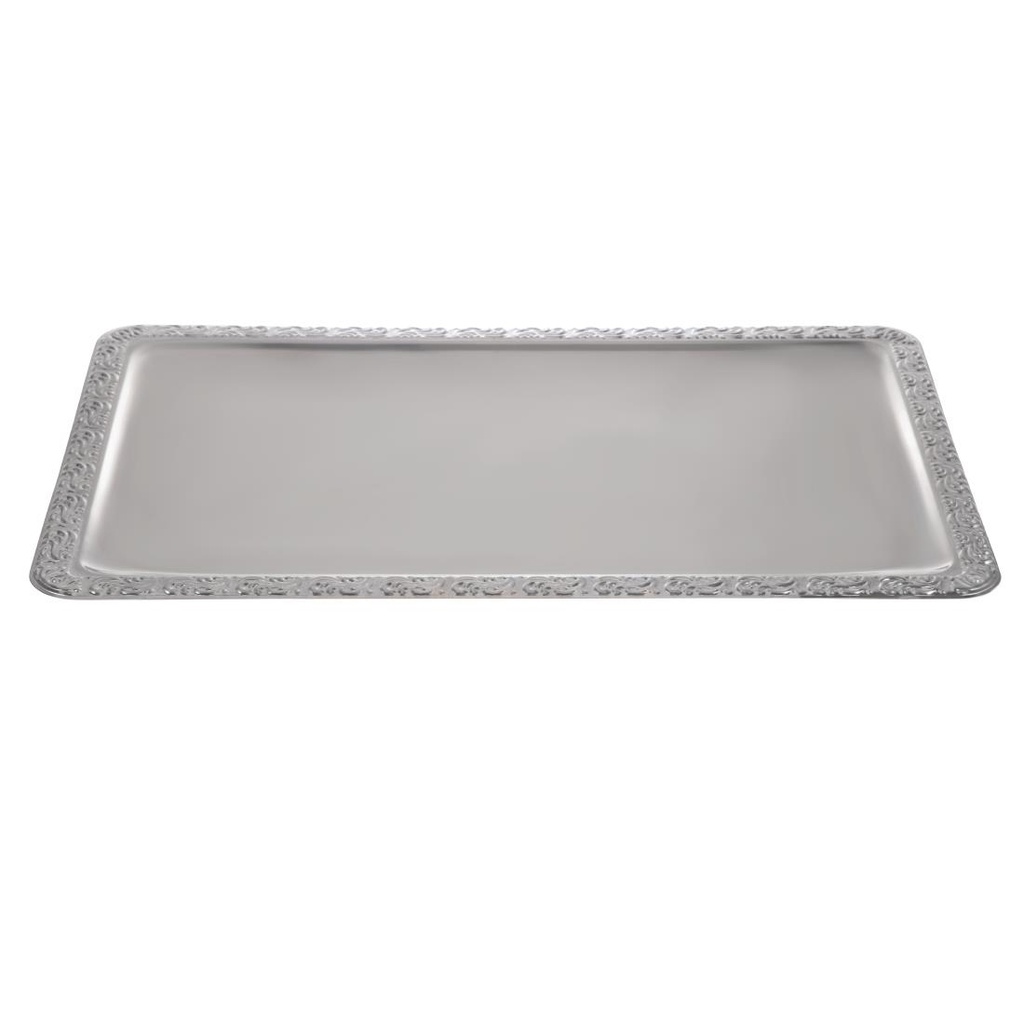 Plateau de service rectangulaire inox APS GN1/1