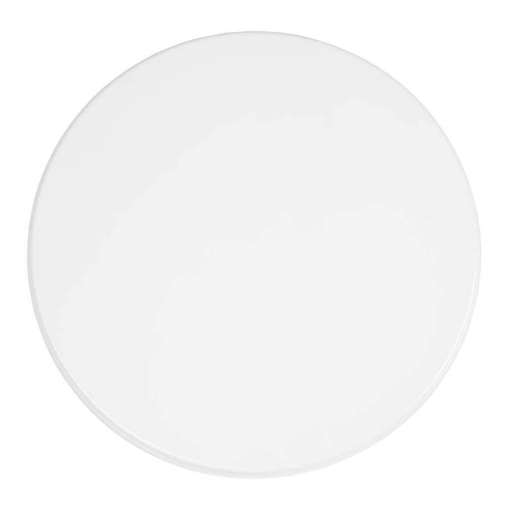 Plateau de table rond Bolero 600mm blanc