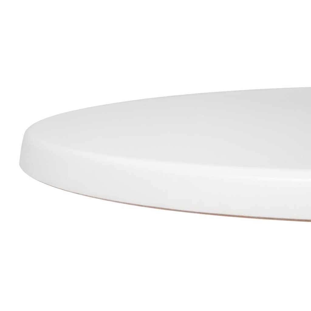 Plateau de table rond Bolero 600mm blanc