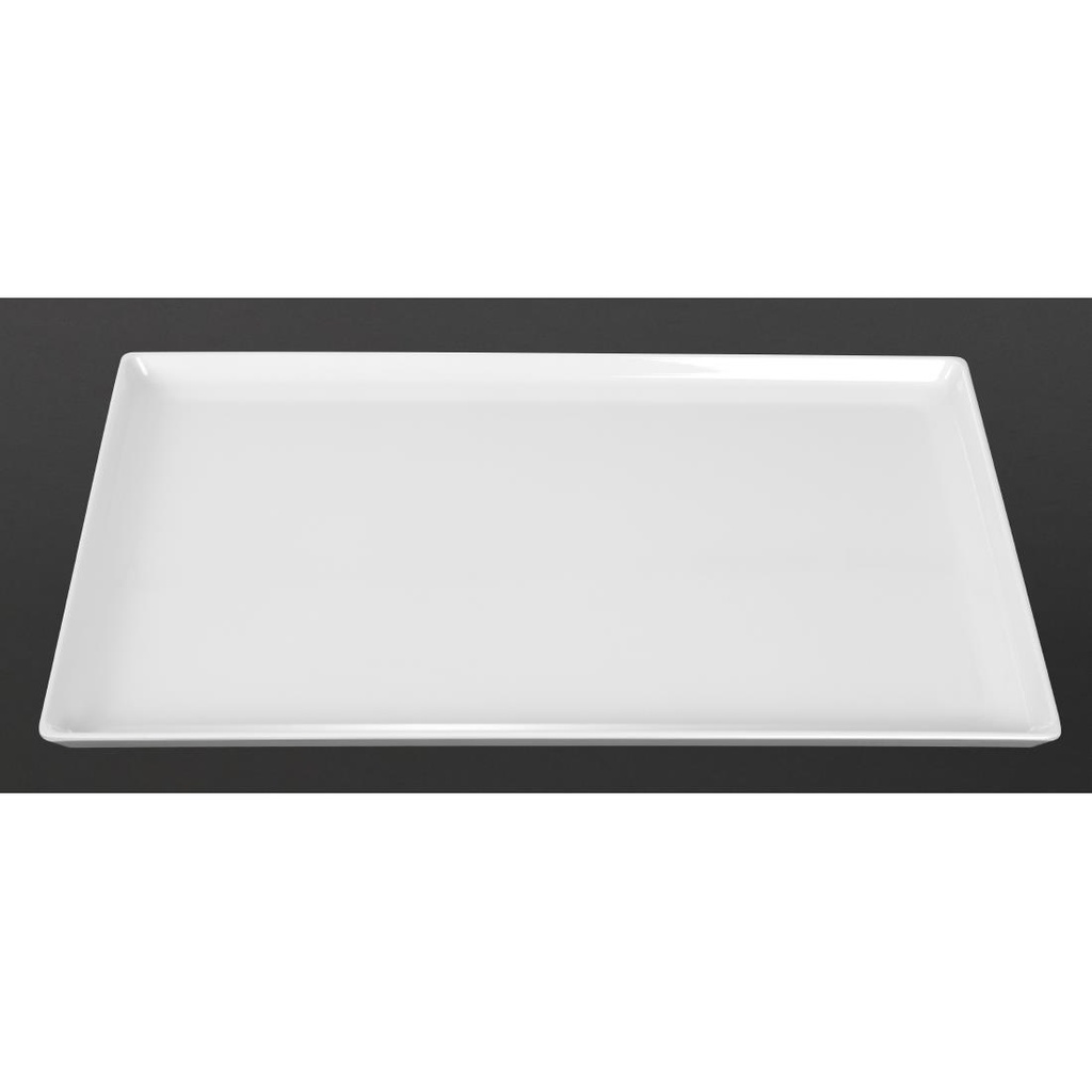 Plateau en mélamine APS Float blanc GN1/1