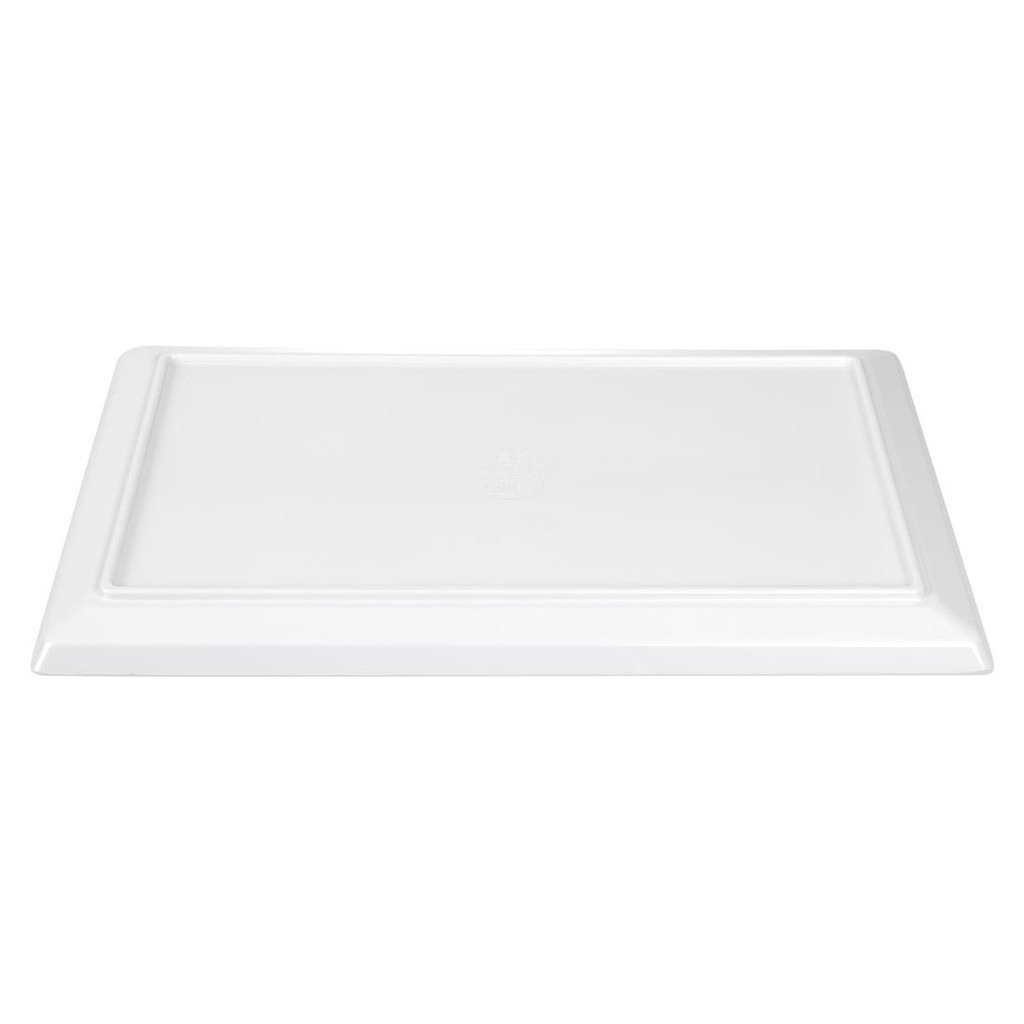 Plateau en mélamine APS Float blanc GN1/1