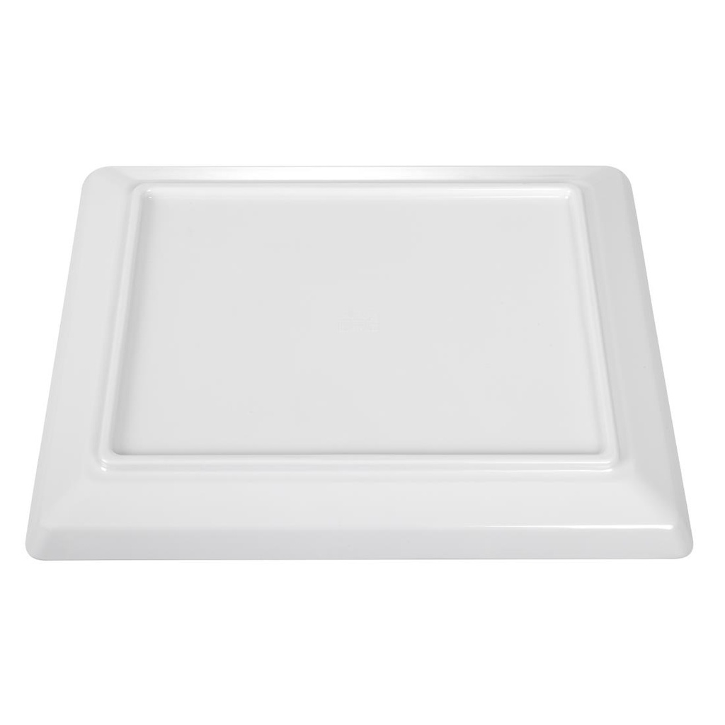 Plateau en mélamine APS Float blanc GN1/2