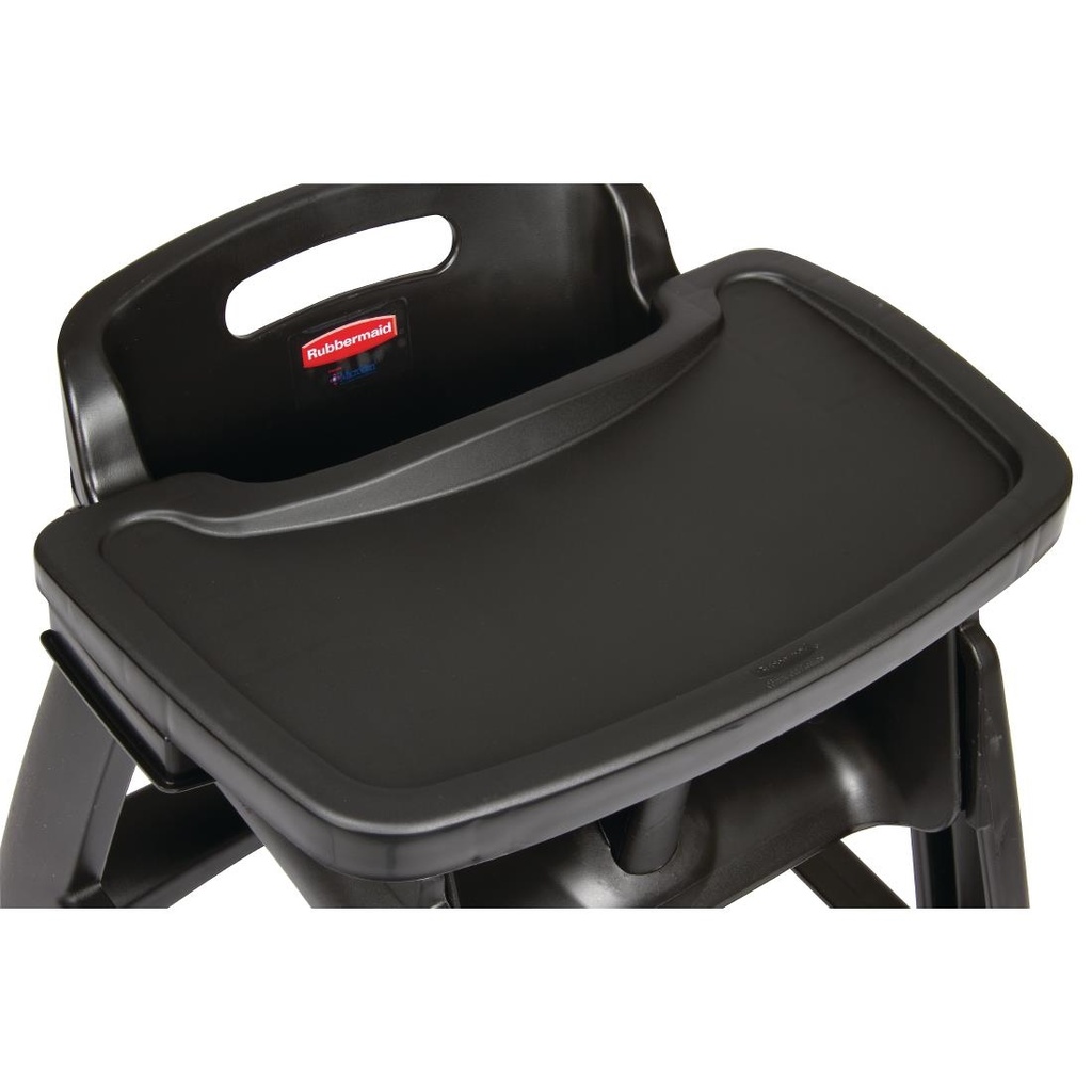 Plateau pour chaise haute Rubbermaid noir