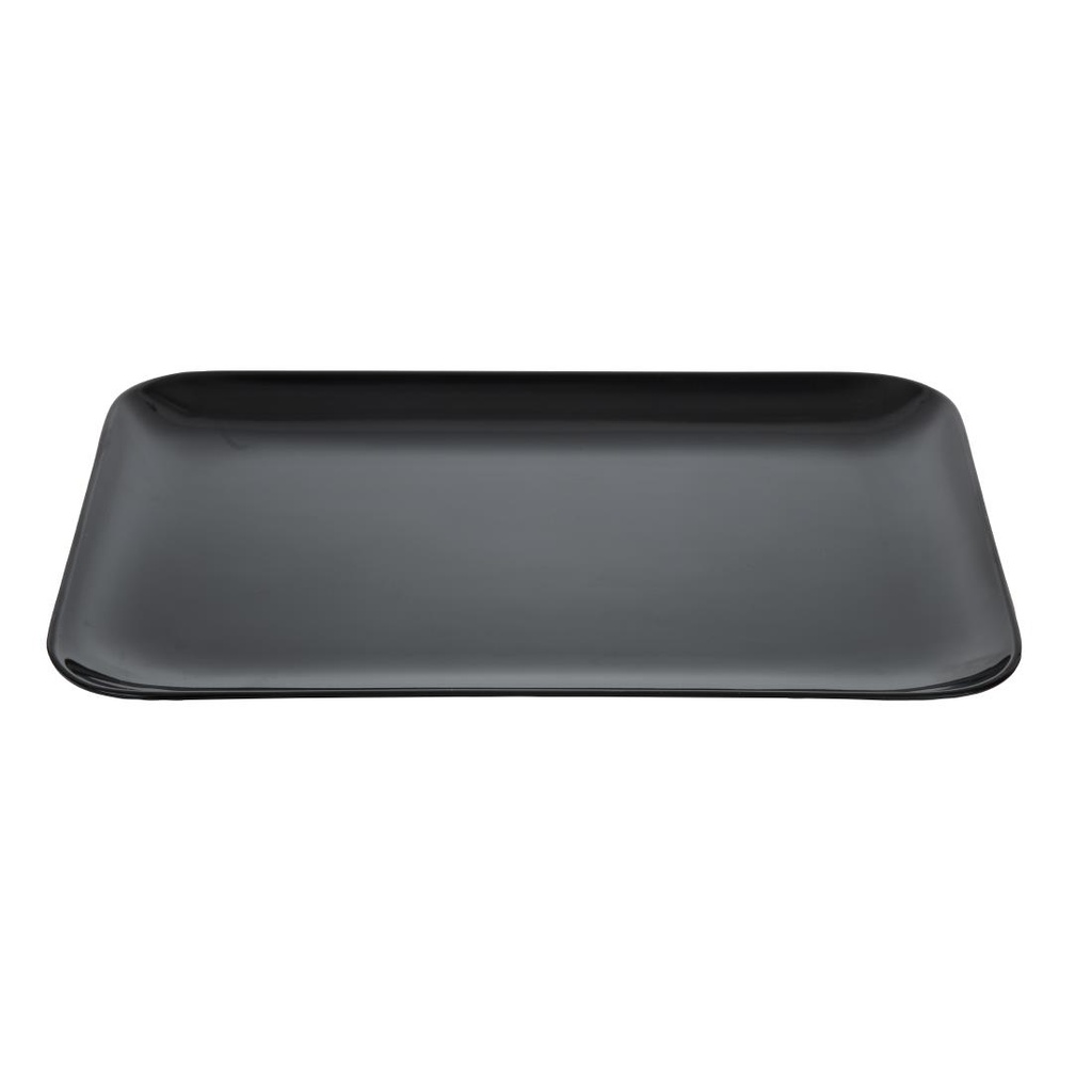 Plateau rectangulaire Dalebrook noir 230 x 330mm