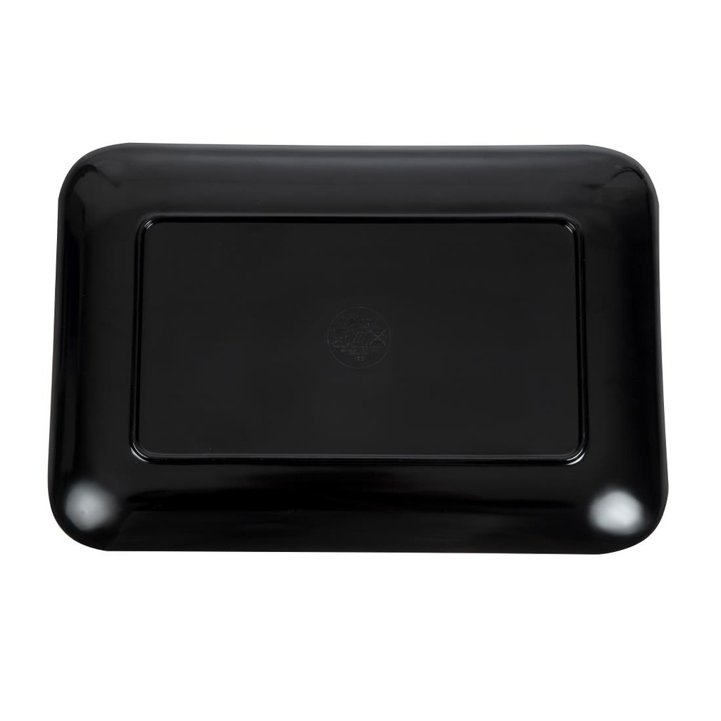 Plateau rectangulaire Dalebrook noir 230 x 330mm