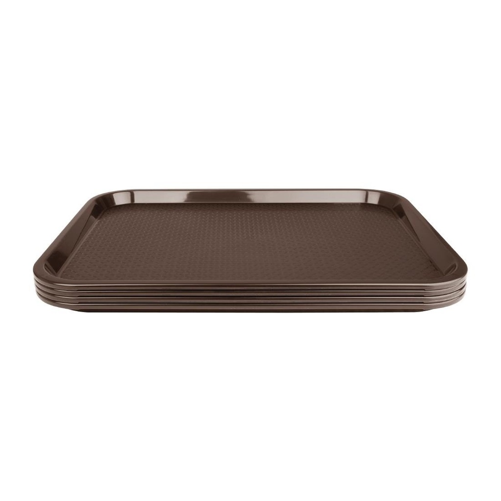 Plateau self-service Olympia Kristallon 305 x 415mm marron